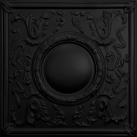 Ceilume Bella 2ft x 2ft Black Ceiling Tile V3-BELLA-22BKO